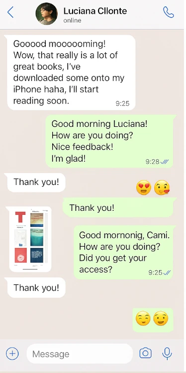 Testimonial 2 - WhatsApp